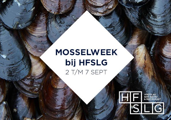 Vanaf volgende week maandag: Mosselweek bij HFSLG! 
U kunt van 2 t/m 7 september buiten de kaart om genieten van een heerlijk pannetje mosselen, op de klassieke manier of in een oosterse variant. 🥘 Kijk voor meer informatie op onze site: hfslg.nl/mosselweek