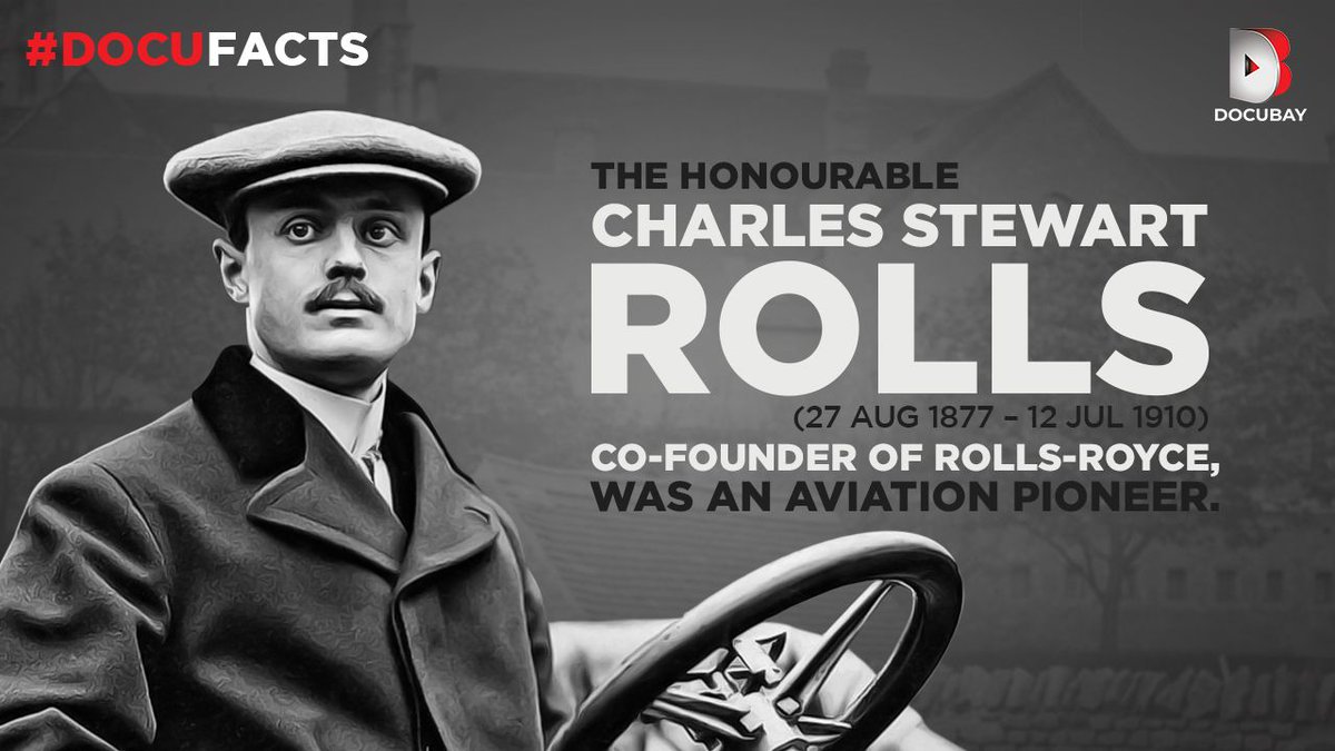 onetribedocubay's tweet photo. The co-founder of #RollsRoyce, #CharlesStewartRolls was also a keen cyclist. In 1896, he won a Half Blue, and the following year became Captain of the Cambridge University Bicycle Club. Discover more interesting and less-known facts about him with #DocuFacts. #DocuBay #OneTribe https://t.co/Ngkyz4n8gz