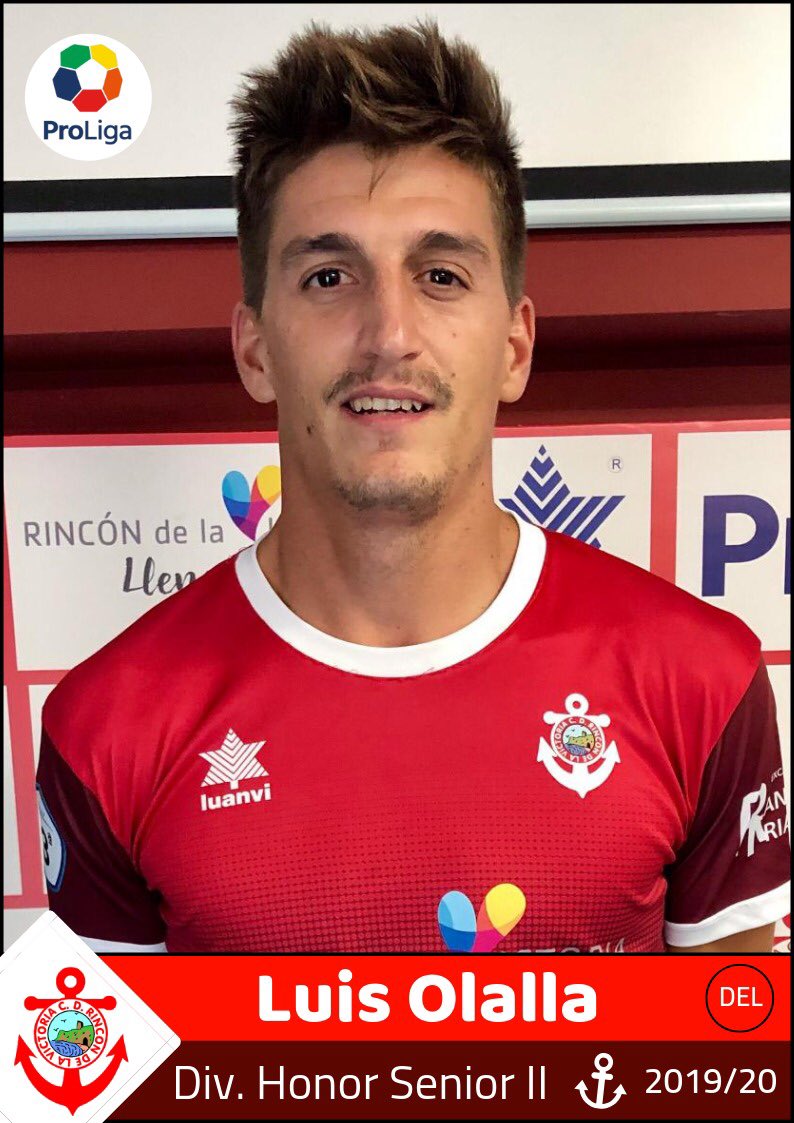 CDRinconOficial's tweet photo. 🚨!OFICIAL|FICHAJE¡🚨
Luis Olalla Méndez (Luis Olalla) se convierte en nuevo jugador del #CDRincon
⚽️✍🏻Delantero de 27 años con amplia experiencia en 3ªDivision,procedente del @GuadixCF
Bienvenido Luis!!🙌🏻👋🏻
#VUELVEAILUSIONARTE
#VAMOSMIRINCON 🔴🔴⚓️ https://t.co/PWr6Pr1jt1