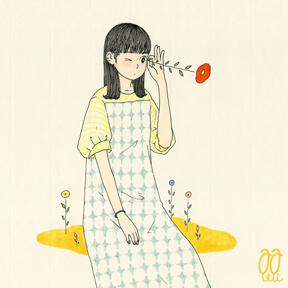 あわい イラスト 花として見る T Co 4pyi1yc5cn Twitter