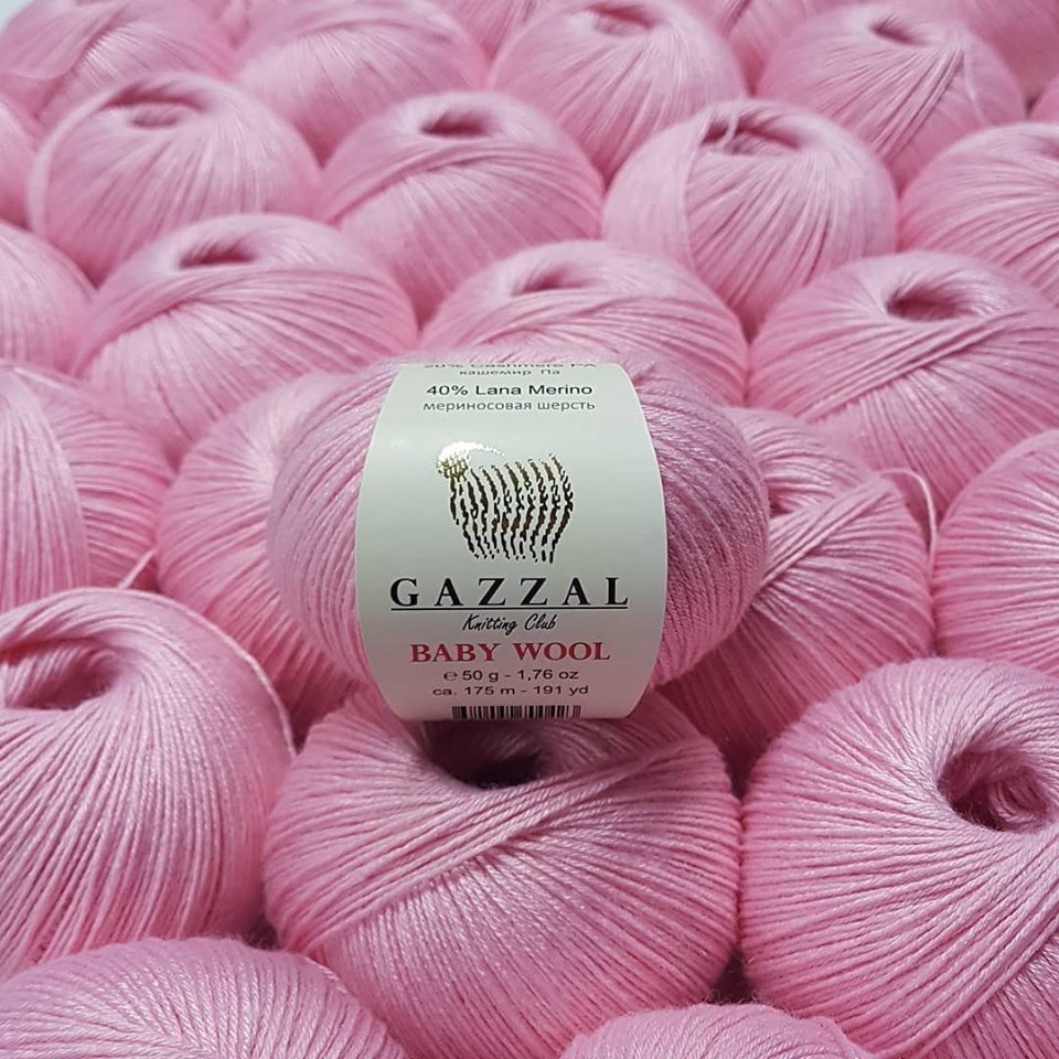gazzalyarns's tweet photo. Gazzal Baby Wool, Color 836 💕 Just made 🤘🏻
40% Lana Merino, 20% Cashmere PA, 40% Acrylic.
50g/175m
I❤Gazzal Yarns
https://t.co/hm2u9PxaX2 📌
#gazzal #gazzalbabywool #газзал https://t.co/I0Nee2AF2m