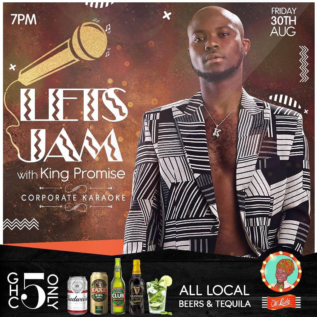 xdsbetterlife's tweet photo. Let's Jam with the commando 💏 lover @IamKingPromise on Friday #Aug30 @ol_ladygh #GirlsNightOut #Aug31 @ the #Basement inside KUMASI CITY MALL @KSICONFIDENTIAL #PoweredByX #X https://t.co/keTsTW7nkc
