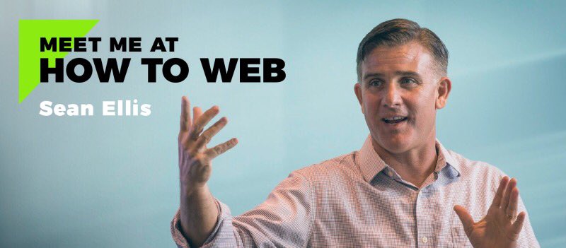 how_to_web's tweet photo. ๐ข"The" SEAN ELLIS is coming to How to Web 2019! Sean Ellis coined the term โก๏ธGrowth Hackingโก๏ธ and is considered the founder of the worldwide #GrowthHacking movement. Sean is also co-author of Hacking Growth and founder of https://t.co/jzbOeVmI7m.๐#howtoweb #seanellis #keynoter https://t.co/wtNpE0qEEe