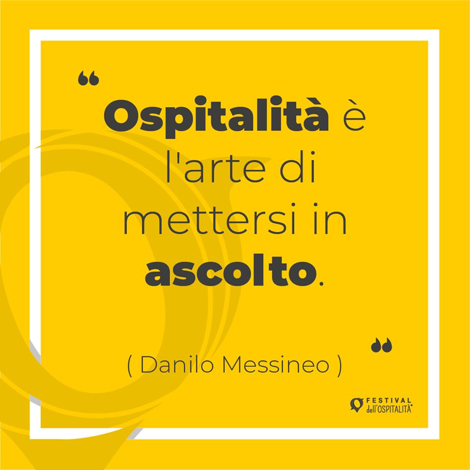 Per l’ospitalità saper ascoltare è saper respirare e l’arte del respiro, insegnano le discipline orientali, dona presenza permettendoci di entrare in risonanza con ciò che ci circonda. bit.ly/2Zqkhpo #fdo2019 #slowtravel #turismolento #ospitalità #hospitality #viaggio