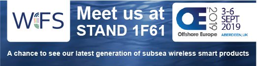 We'll be at SPE Offshore Europe next week. Come meet us at Stand 1F61 and learn how subsea digitisation using our new wireless smart products can reduce operational costs and maintenance, risk and increase production.

#offshore #IoT #oilandgas #oe19