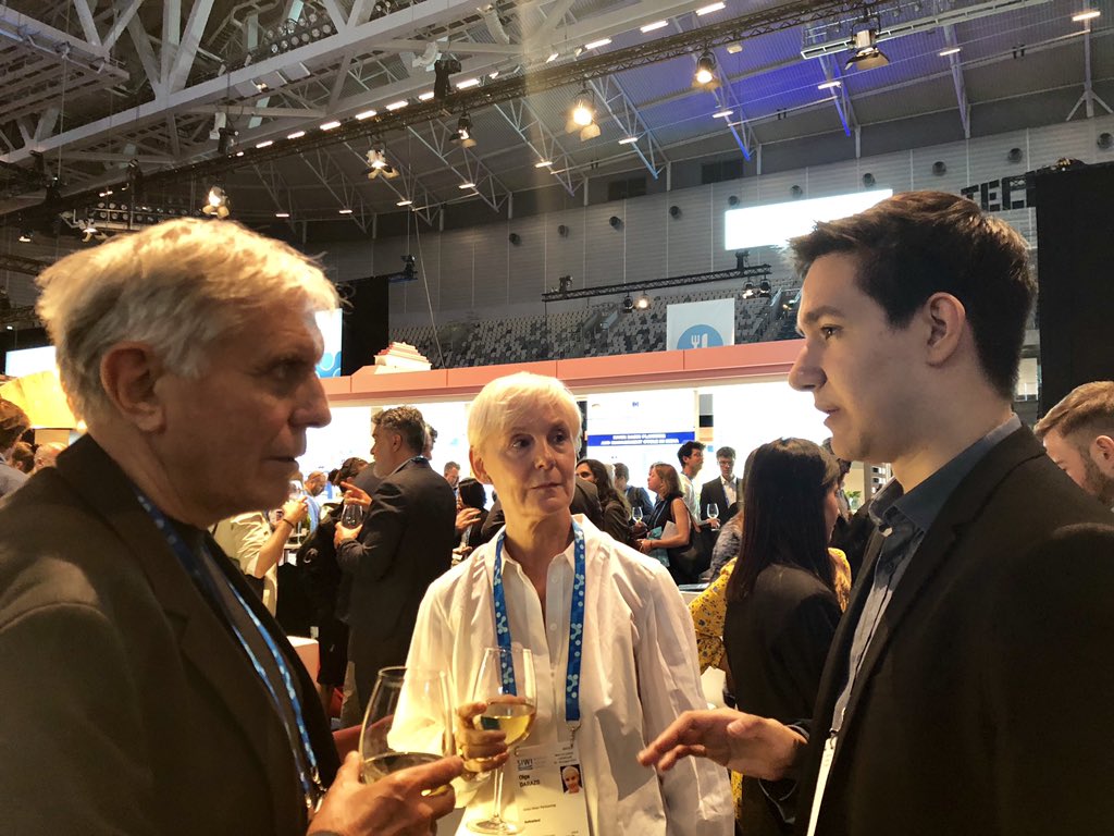 Swiss_JWP's tweet photo. Zamir Borojevic, Swiss finalists to the Stockholm Junior Water Prize, attended the launch of the #BluePeaceIndex at the Swiss Booth
#StockholmJuniorWaterPrize #SJWP #SwissJuniorWaterPrize #SwissJWP #WaterTank #WWWeek #WaterAndYouth #tardigrades @swisswaterpartn https://t.co/diYcGJUDkd