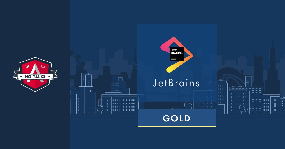 ngtalks_ua's tweet photo. Hello =)

We are pleased to introduce our Gold NgTalks 2019 Sponsor - JetBrains. @jetbrains 

For more info check https://t.co/9OHImFpNlQ https://t.co/cD7AMm6bBD