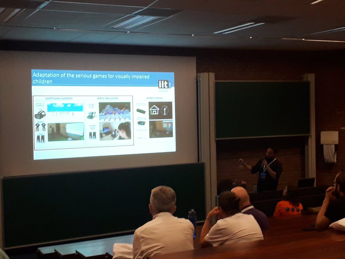 Yesterday was the first day of presentations at #ECVP19 for <a href="/UVip_iit/">UVIP Research Line</a> lab with Maria Bianca Amadeo's poster presentation on #space and #time perception in #deaf individuals and Luigi Cuturi's talk on the <a href="/WeDrawproject/">WeDraw</a>. 
Congratulations!