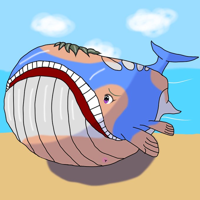 ホエルオーのtwitterイラスト検索結果 ホエルオーのtwitterイラスト検索結果