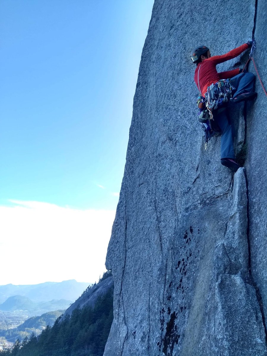 guymiscampbell's tweet image. The Grand Wall, Squamish Chief. Exhausting, terrifying, hard, awesome.