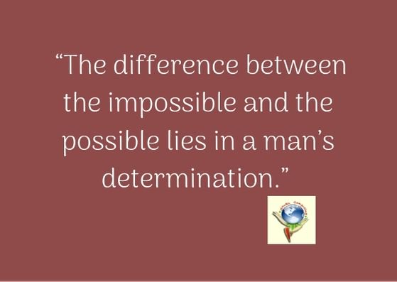 ShubhComputing's tweet image. “The difference between the impossible and the possible lies in a man’s determination.” – Tommy Lasorda #TuesdayMotivation #TuesdayThoughts