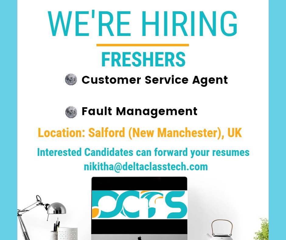 sbathoju's tweet image. #UKjobs #manchesterJobs #deltaClass #ContactCenter #callCenter #jobs