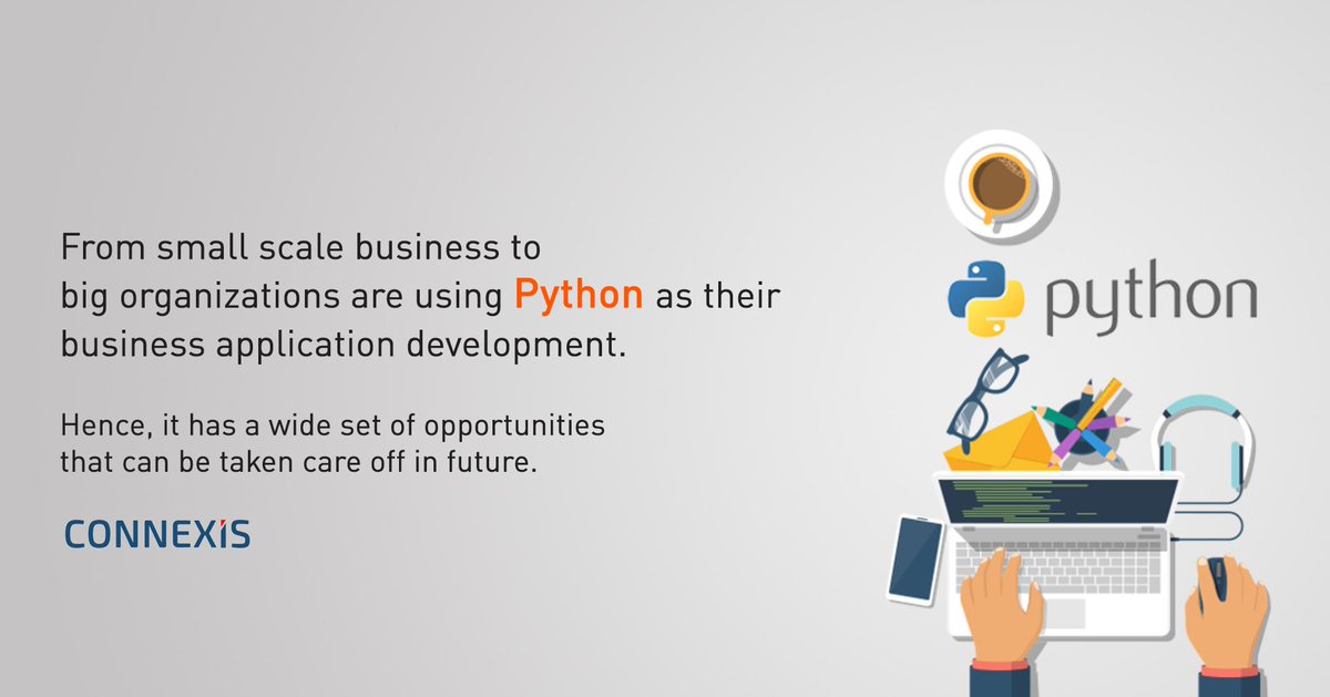 ConnexisTech's tweet image. Connexis delivers a wide range of custom #PythonSolution, spanning sophisticated web portals and next-gen apps, whether they are critical to your business or are aimed at improving experience and presence.bit.ly/2U7qPE1
#CustomDevelopment #Prototyping #WebApplications
