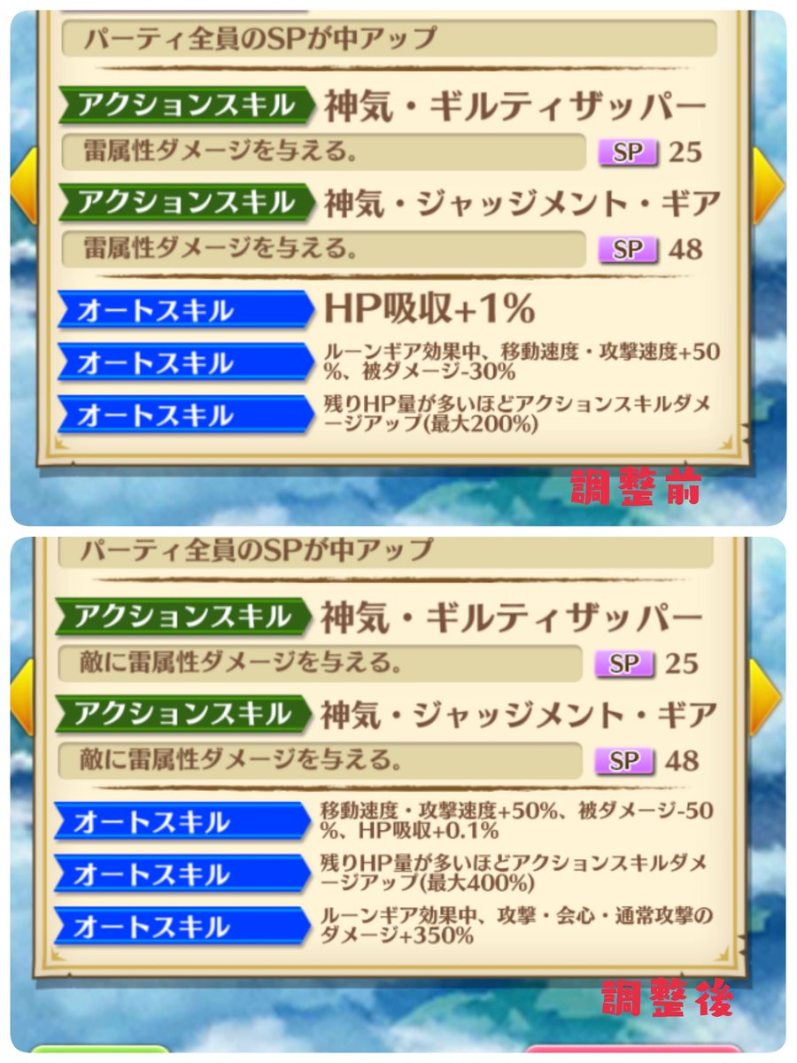 白猫 ダグ２メアパラメータ調整は強い みんなの反応や火力検証まとめ 白猫まとめmix