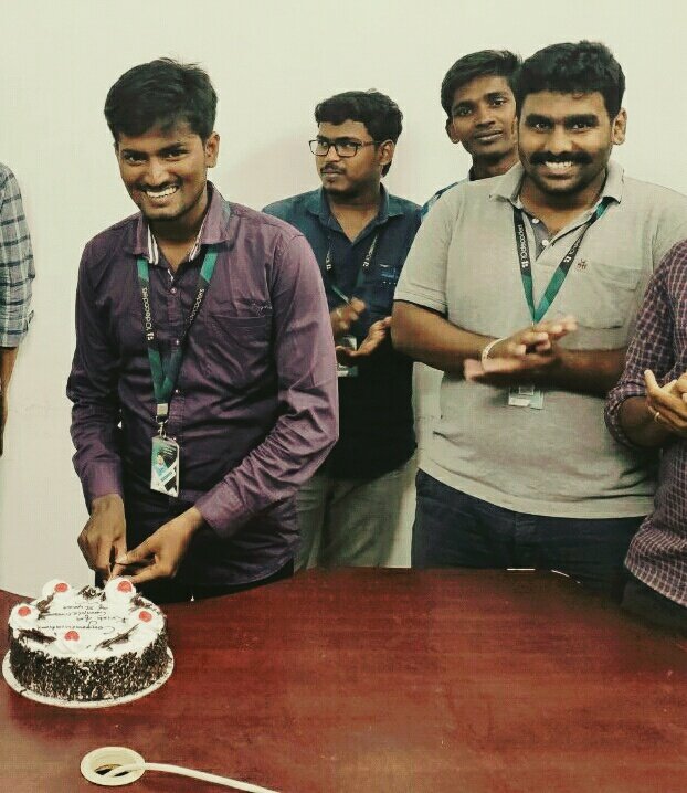 10DECODERS's tweet photo. Congrats @Krishnakumar on completing one year with @10DECODERS #Happyemployee #Firstmilestone #careerpath #workanniversary https://t.co/hW7eMOZ6o1