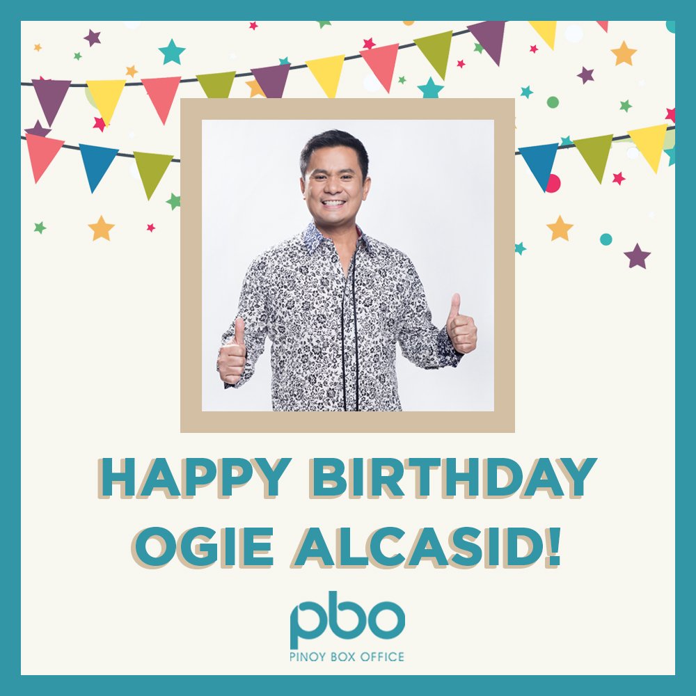 Happy Birthday Ogie Alcasid! Wishing you an amazing day and prosperous year ahead!  