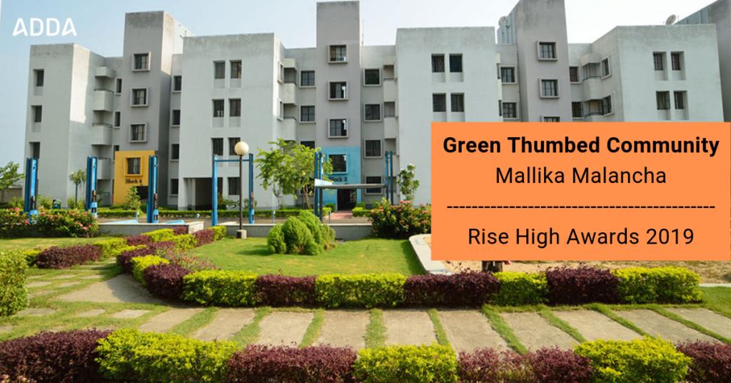In just 3 years after builder handover, Mallika Malancha has turned their gated community into a green paradise with three different extensive gardens. Find more about their plantation drive at zcu.io/3afs 

#RiseHighAwards2019 #TransformationTuesday #GoGreen #ADDA