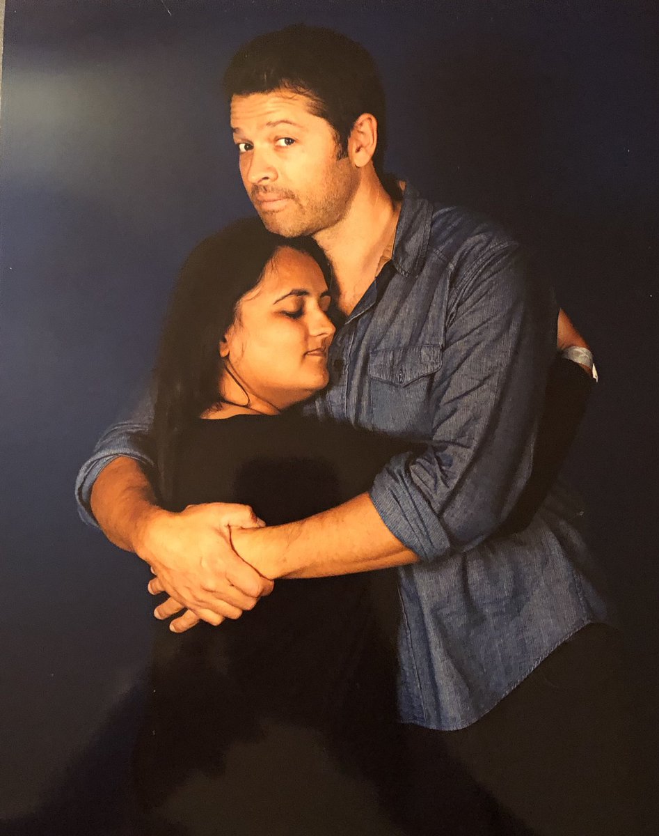 My pictures with  @mishacollins