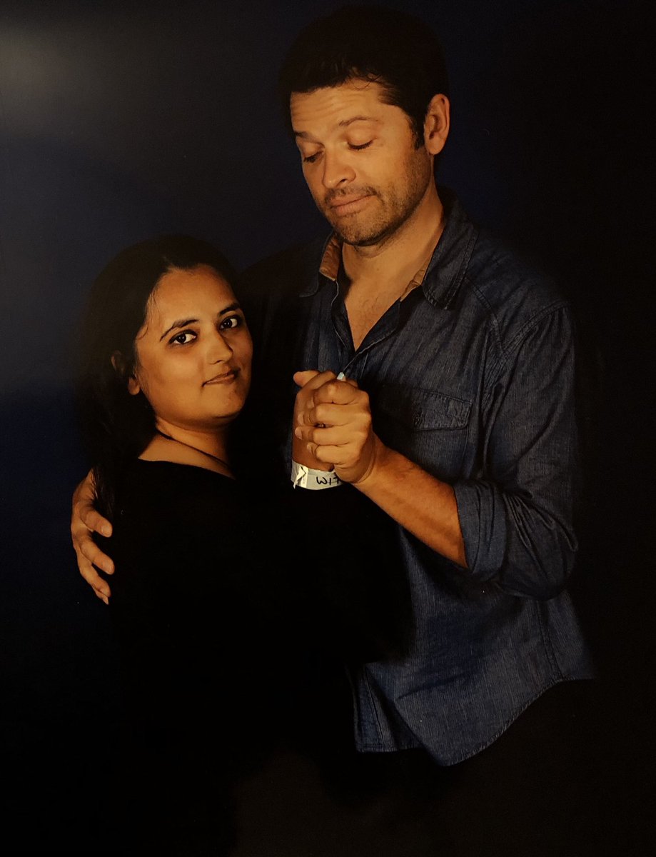 My pictures with  @mishacollins