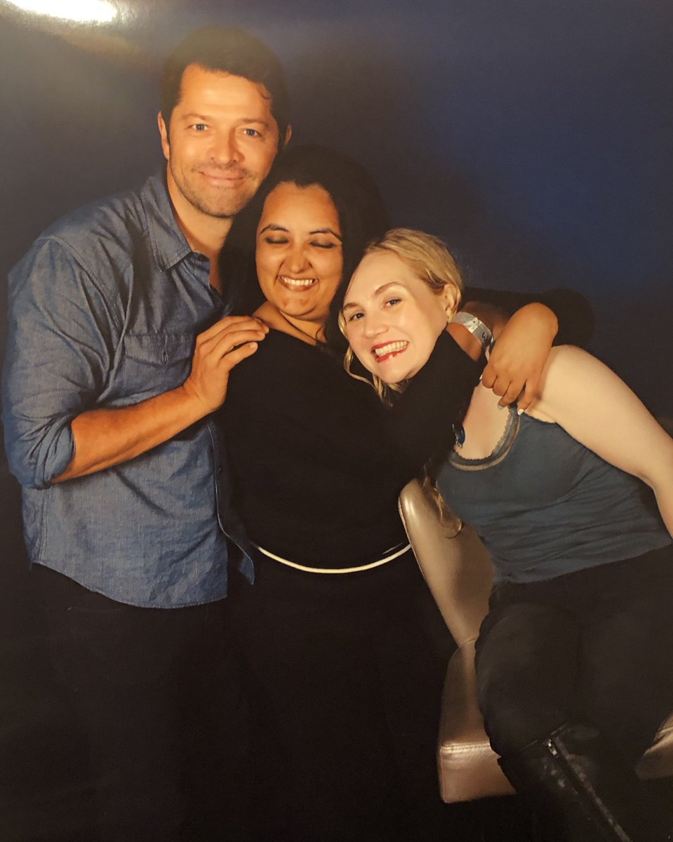  @RachelMiner1  @mishacollins This one looks like our family portrait I have Rachel addiction  I couldn’t let go of her during the op