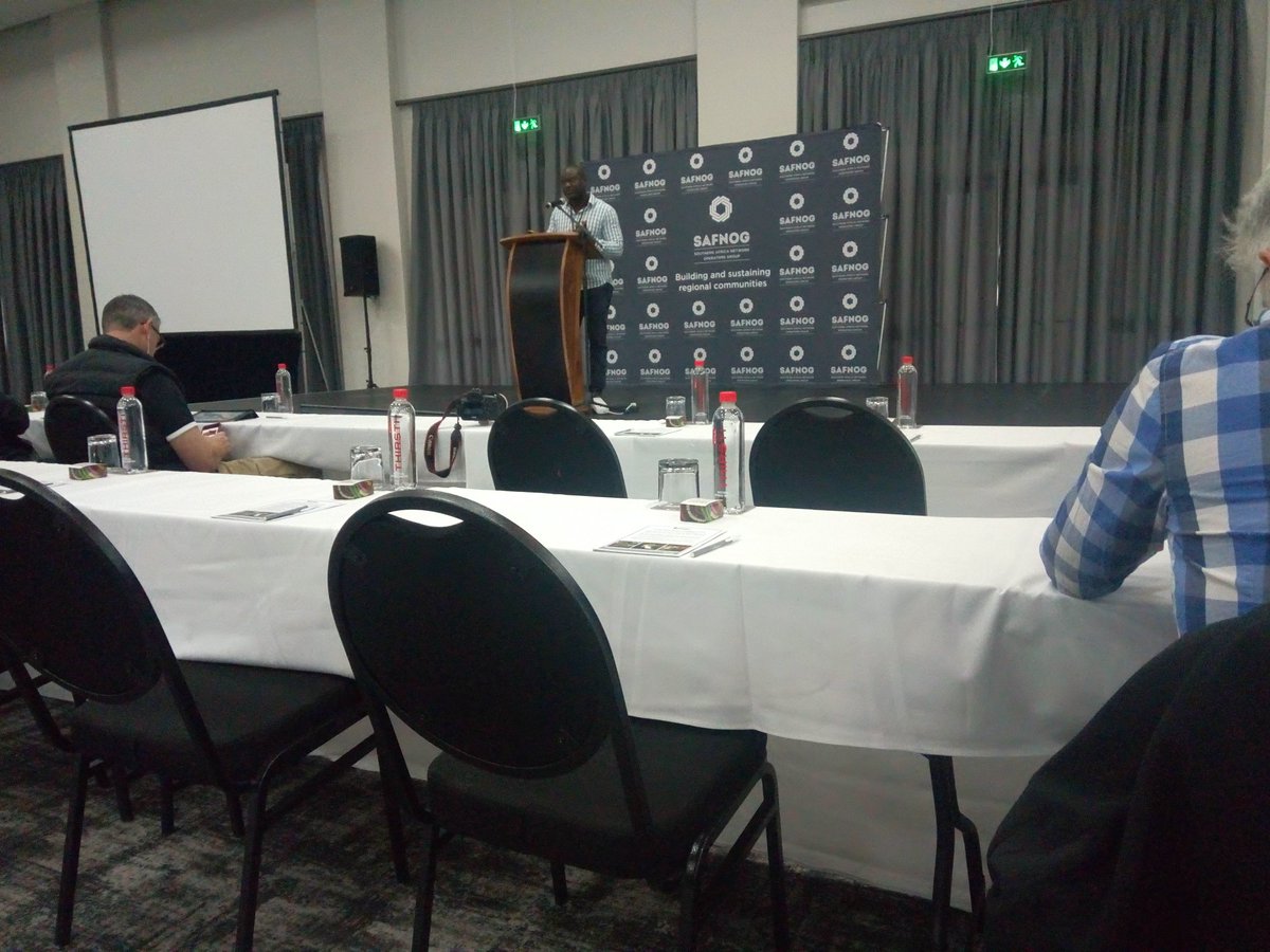 BusinessDayNg's tweet photo. First speaker is from @AFRINIC giving the state of #internetnumberresources and #WHOISDatabase "We have about  4.8million/32 IPv4 available and we have seen an increase in #IPv4 hijacking and squatting. I think the time is ripe for #IPv6". https://t.co/RGkRHVzITt