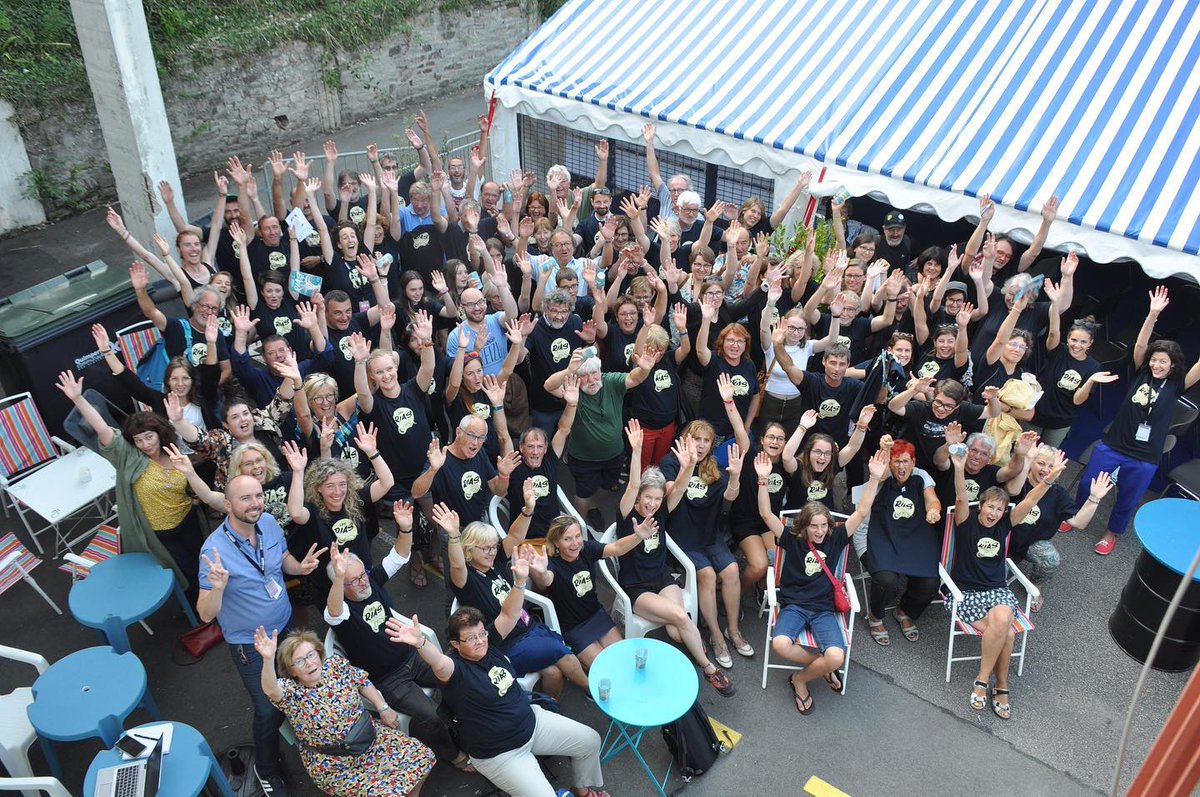 Tous nos bénévoles sont prêts pour le lancement de cette nouvelle édition. Rdv aujourd’hui à 16h10 et 11 secondes à Moëlan-sur-Mer ! 🐙 lesrias.com