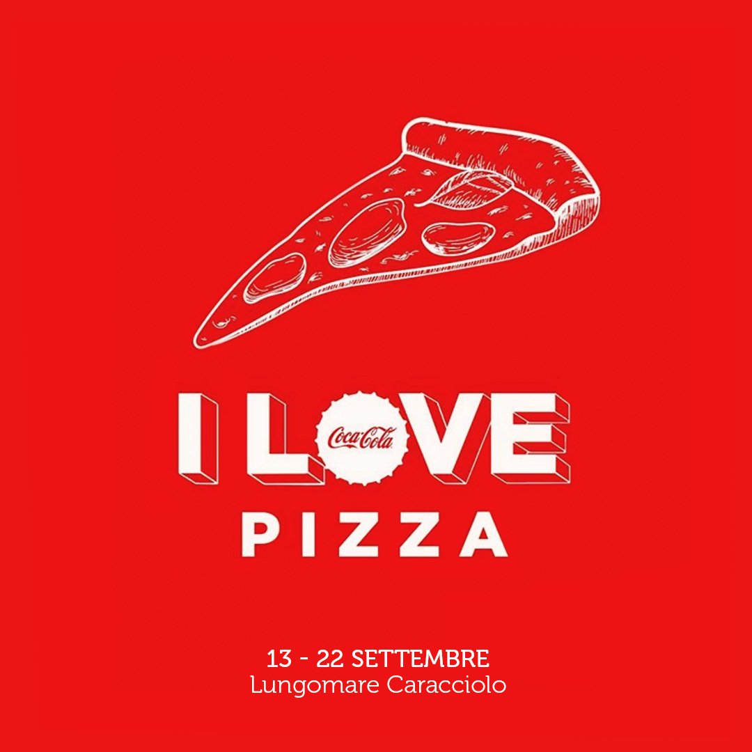 And we love you, Coca Cola
Main sponsor del #napolipizzavillage
Dal 13 al 22 settembre sul lungomare Caracciolo