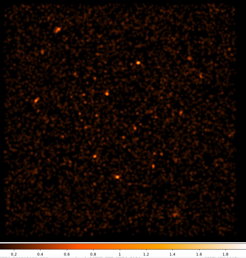 The #eROSITA operations and ground software teams are enthusiastic and elated to have observed the first #eROSITA X-ray sources! Here the images (TM6, energy band 0.3-10 keV, 4" pixels, unsmoothed and smoothed) of the UDS field.