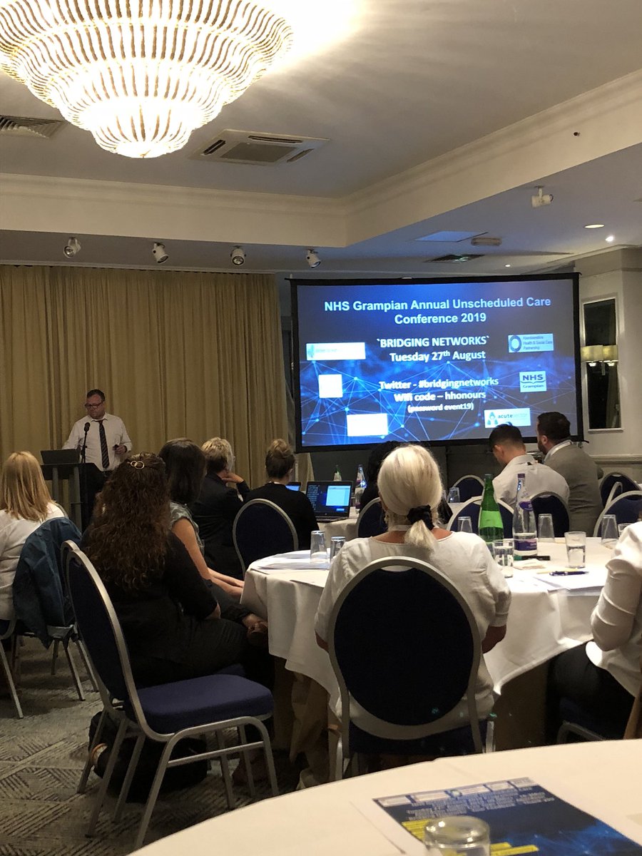 julie_wattie's tweet photo. Unscheduled Care Conference #bridgingnetworks https://t.co/jyOTTDR5m5