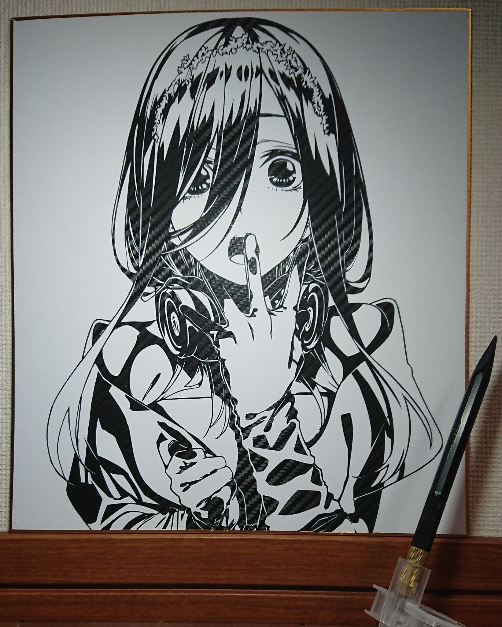 お得な特別割引価格） e メルカリ 五等分の花嫁 キリトリエ 切り絵 ...