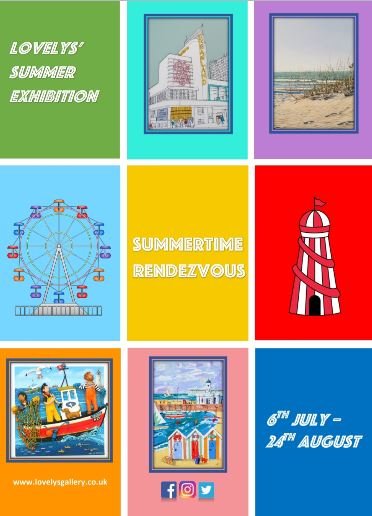 We have extended our Summertime Rendezvous until the end of this week, so if you haven't had chance to visit us and see it yet, now is your chance! Coming soon... Open Art!