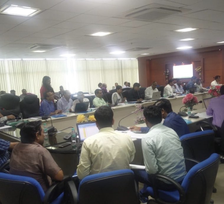 cpmu_drip's tweet photo. #DRIPPHASE2, 3 days training program on Design Flood Review under progress for officials of UP Irrigation deptt in Lucknow, UP by CWC, as a part of capacity building of partner States https://t.co/TDjq6PjCu6