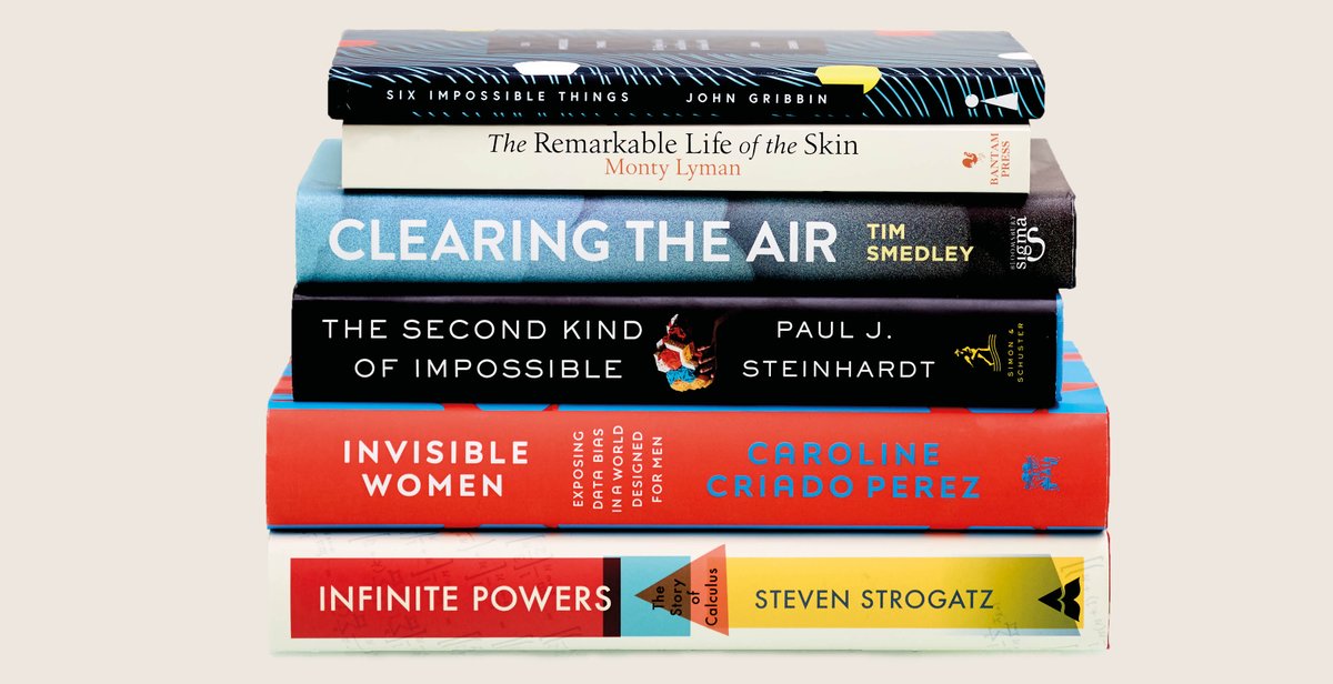 We’re thrilled to announce the shortlist for this year’s Royal Society Insight Investment Science Book Prize. Six game-changing reads for curious minds that showcase the best popular science writing of the year. Discover the shortlist bit.ly/2HgM55Y #scibooks
