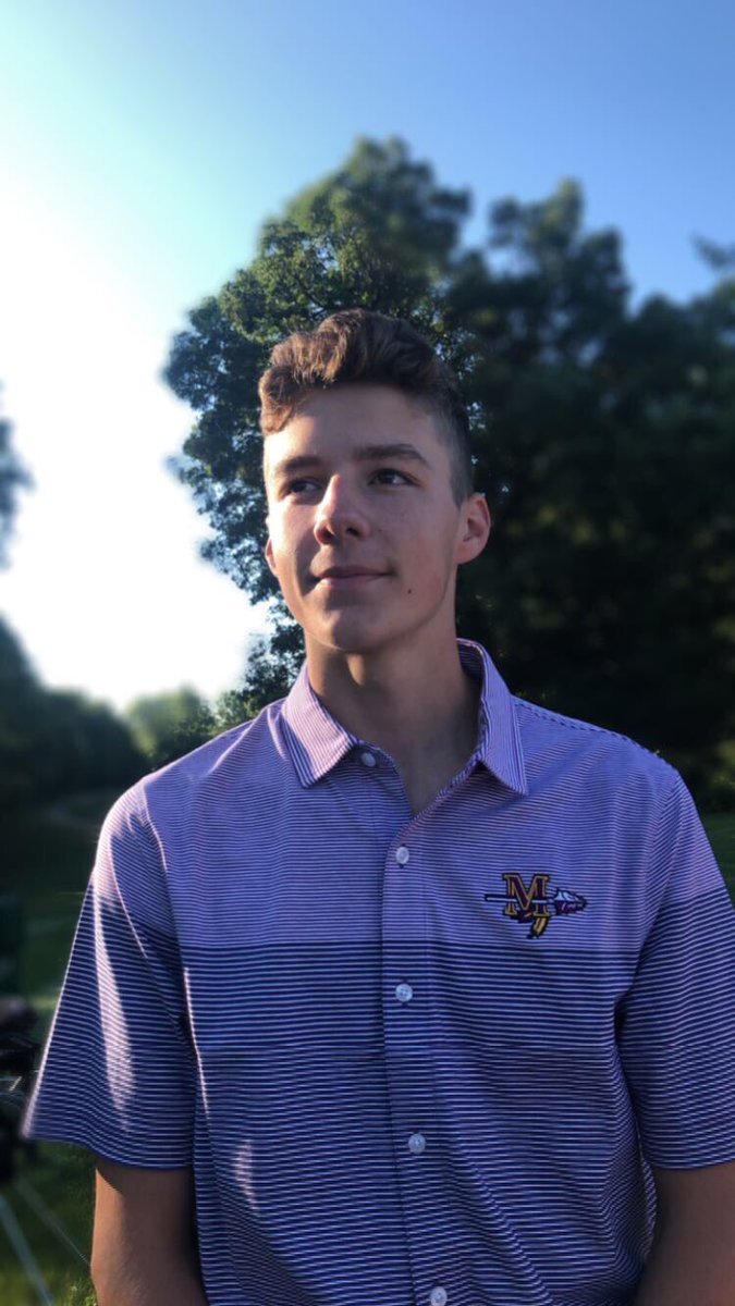 Sophomore Braden Hufford looking forward to his second season 🏌️‍♂️⛳️