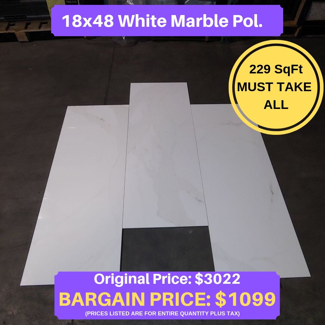 TilesUnlimited's tweet photo. Big bargains Thursday strikes again! Some insane markdowns this week! https://t.co/aSXt8IHjQW