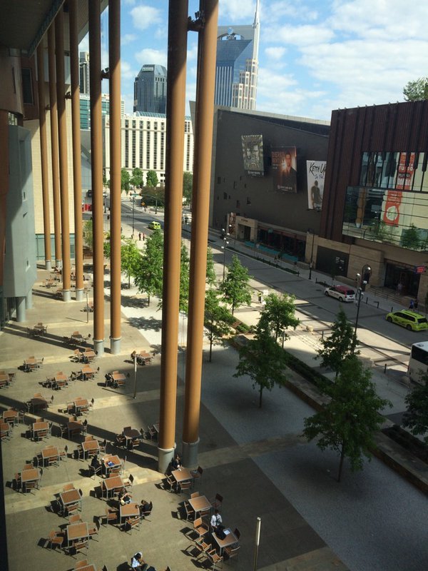 NHDECA's tweet photo. #NHDECAThrowbackThursday A view from the Nashville Music Center at #DECAICDC 2016, where many  #DECACAM conference events are taking place this week https://t.co/KqLea3r6fs