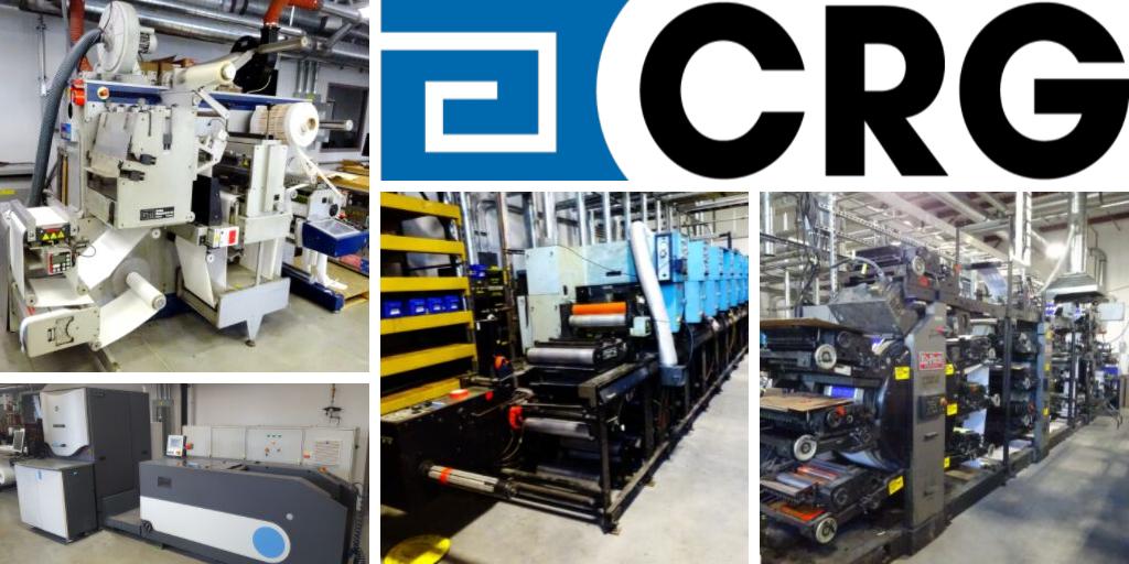 indauctionnews's tweet photo. - @CRGAuction  Online Only #Auction – High Quality #Digital and #Flexographic Label #Printers

August 27, 2019

digital label press, label converting press,narrow web flexographic presses,folders and inserters, slitters and rewinders and more!

Visit:

https://t.co/mP9uVG1PTN https://t.co/VjwHVJQuhf