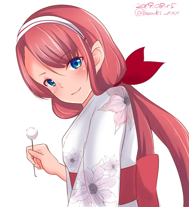 江風の膝枕耳かき#艦これ版深夜の真剣お絵描き60分一本勝負#艦これ版真剣お絵描き60分一本勝負_20190815 