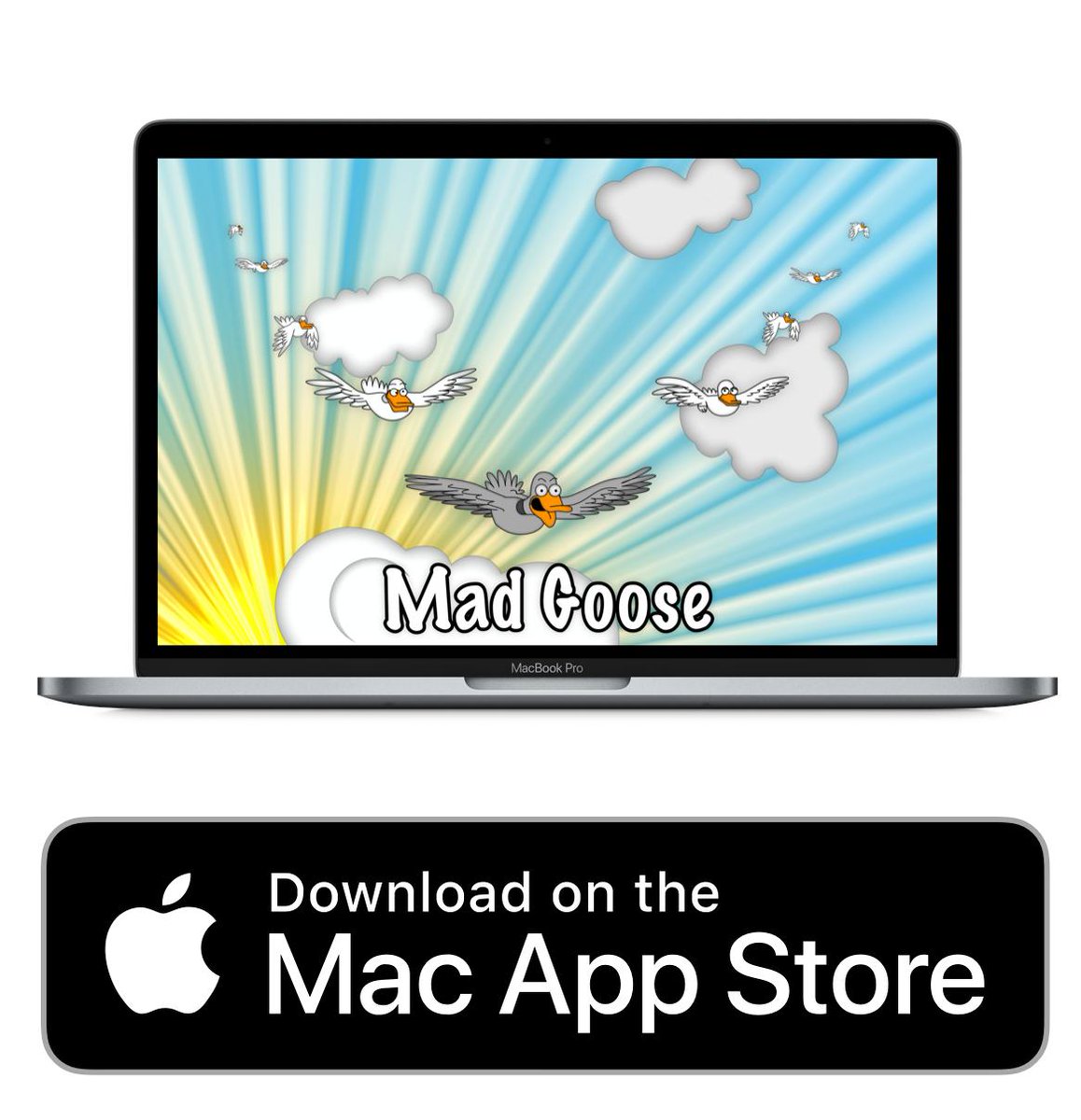 MadGooseApp's tweet photo. Available to download from the #MacAppStore now for #macOS https://t.co/bRzcmvPGxz  #MadGooseApp #NewGame https://t.co/oNTYqfUJwW