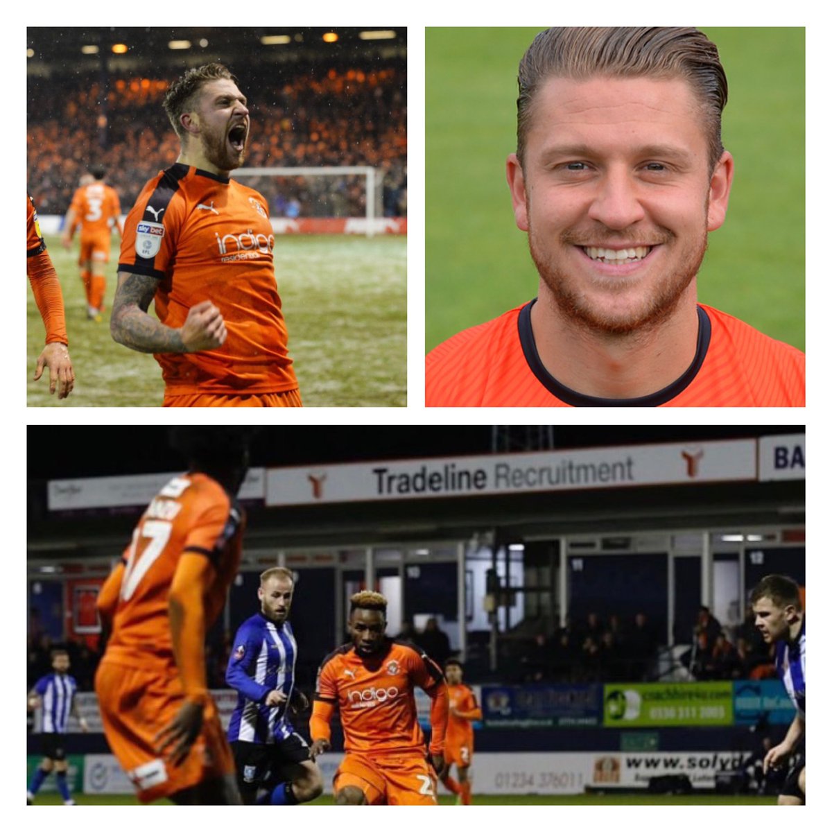 Proud to be continuing our sponsorship <a href="/LutonTown/">Luton Town FC</a> with the home shirt of George Moncur &amp; our advertising board for the 19/20 season #wevegotGeorge #COYH