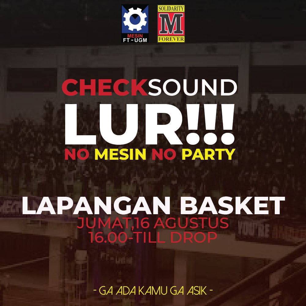 KMTM UGM tweet media