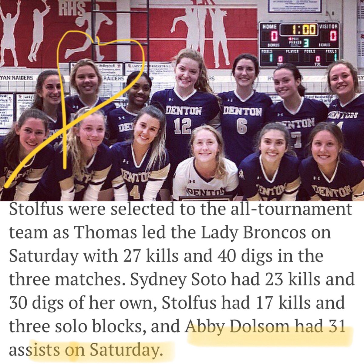 InstinctVBC's tweet image. We see you @abbyvolleyball2022 great job! @instinctvbc @setter_u @dhsbroncovolleyball #instinctfamily #trustyourinstinct #volleyballislife