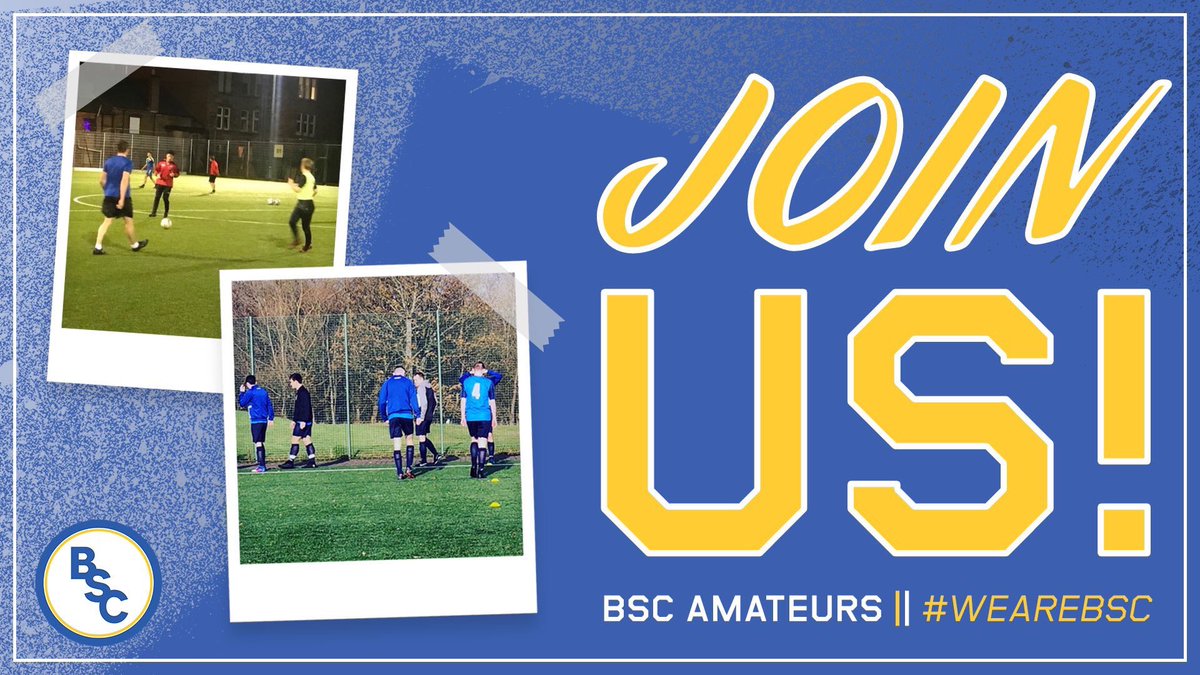 BSCAmateurs's tweet photo. We are looking to recruit players for both our amateur sides

We are now training in the east end so keen to recruit from that side of the city

DM for full details 

@Scottish_AFF https://t.co/PqKpxibmZ9
