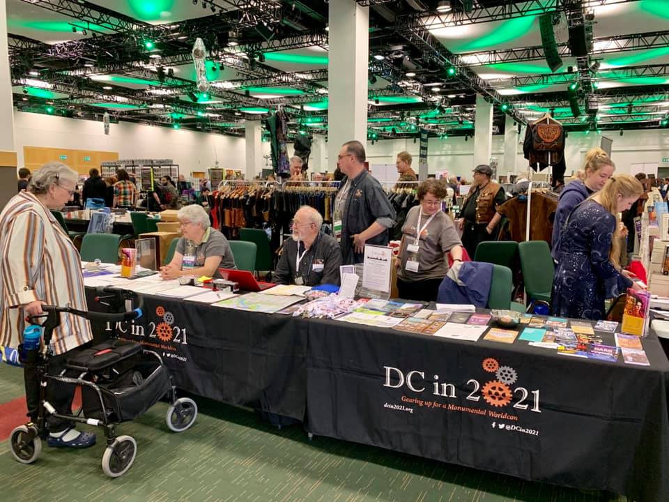 DCin2021's tweet photo. .@Dublin2019 find us in the Exhibit Hall in the CCD, stop by one of our bid parties (Thu. and Fri.), and don't forget to vote in Site Selection for the 2021 Worldcon -- voting is in the CCD Exhibit Hall. https://t.co/PKUxdCsktj