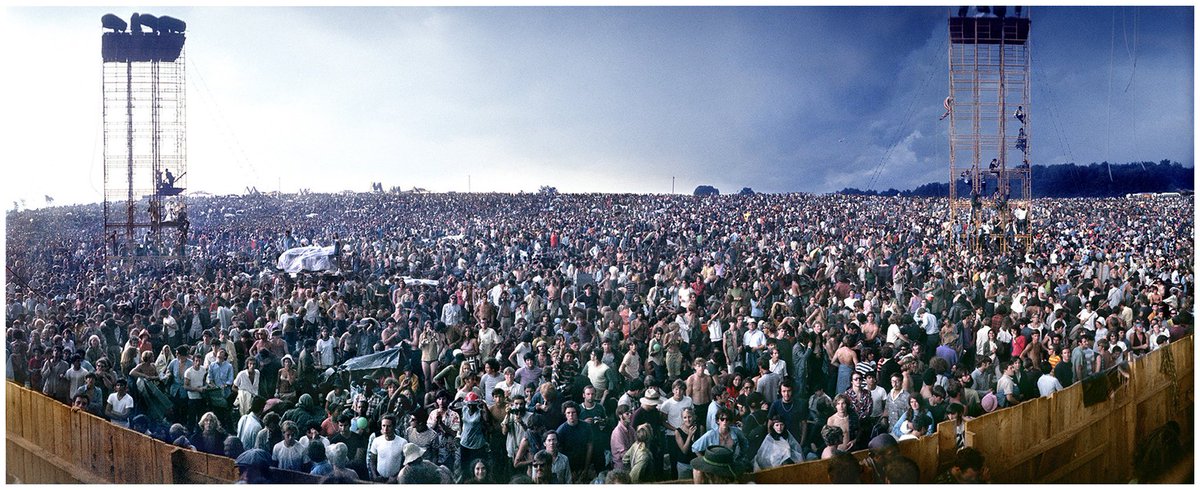 BoredWeb3's tweet image. 50 years ago on Max Yasgur’s farm Bethel, The Woodstock Festival began. Some of the headliners included Janis Joplin, Jimi Hendrix Creedence Clearwater, The Who, Joe Cocker and Canned Heat
