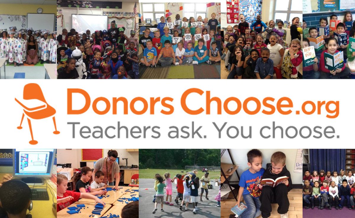 Join me in supporting a teacher today with needed classroom supplies through @donorschoose
 and #clearthelists.  #supportourteachers #backtoschool

donorschoose.org/clearthelists?…