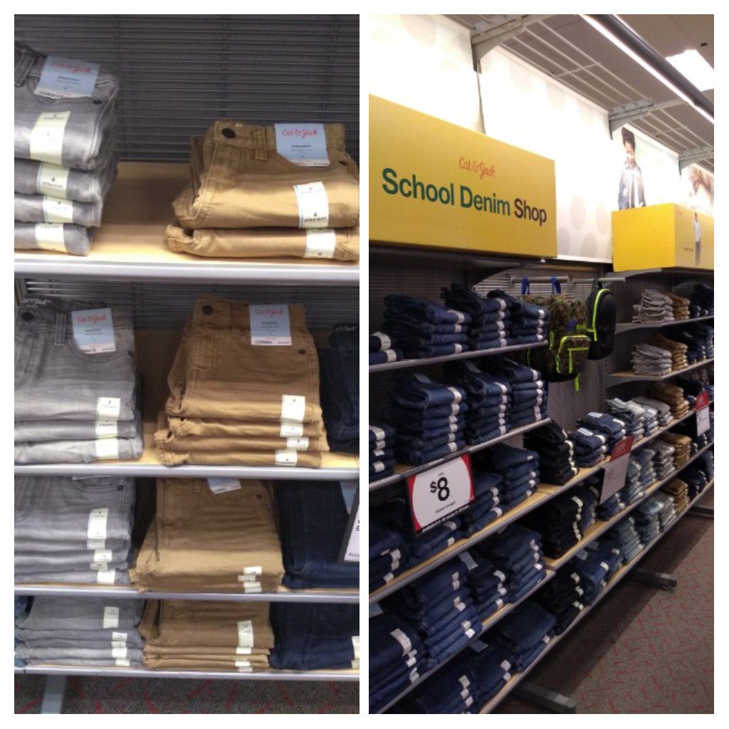 RaquelB1986's tweet photo. Style team has this denim wall on point!  #T0672 #D135denimchallenge @IAmAndreMason @NagyNcnagy @jennifernbest https://t.co/2wpUJ7rG9c