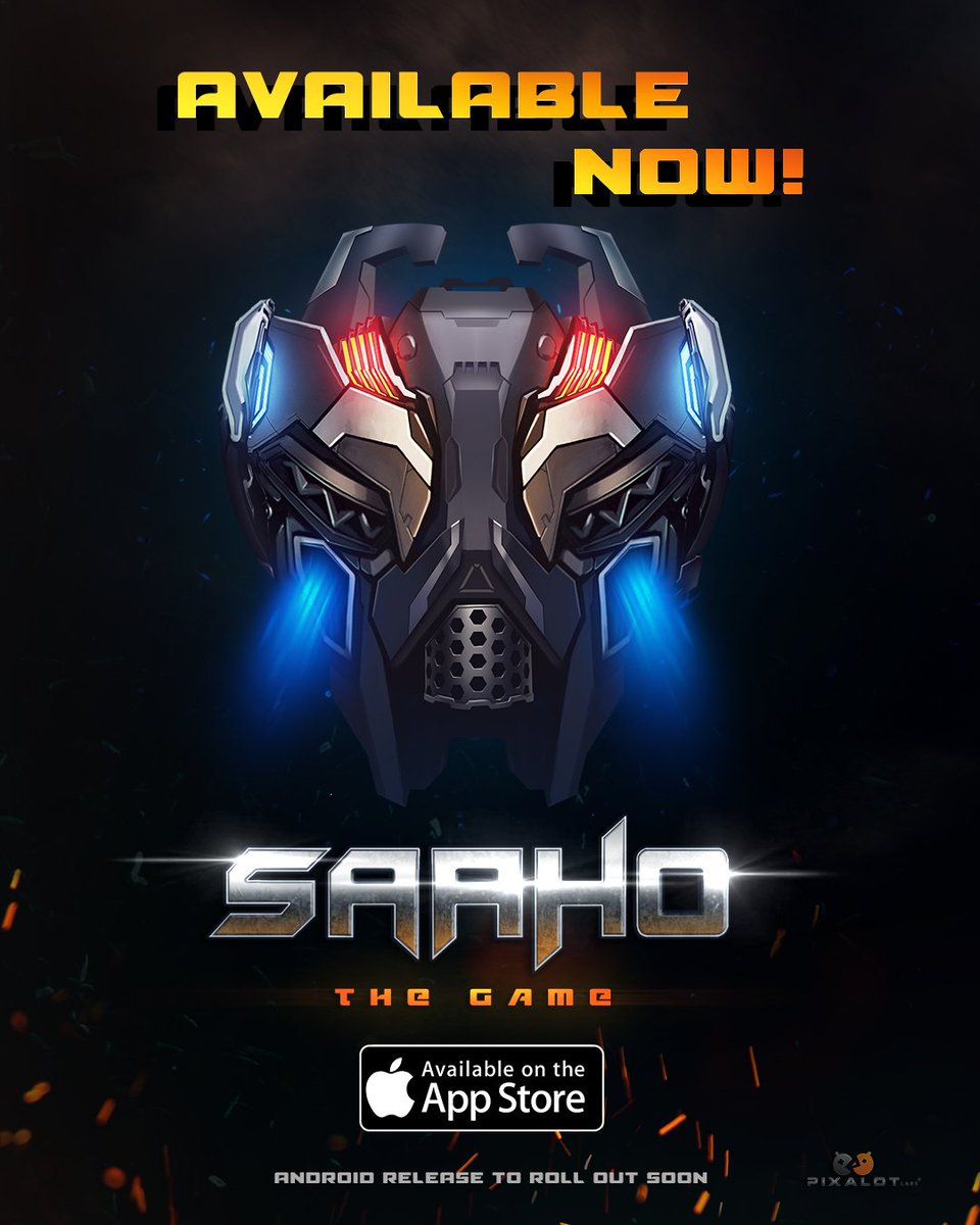 PixalotLabs's tweet photo. Saaho-The Game is out on IOS. Play hard and win hard! Android release to roll out very soon. @UV_Creations #Prabhas #Jetpack #SaahoTheGame #ItsShowtime 

Link: https://t.co/Up5WNqZo58 https://t.co/po8AJToc3S