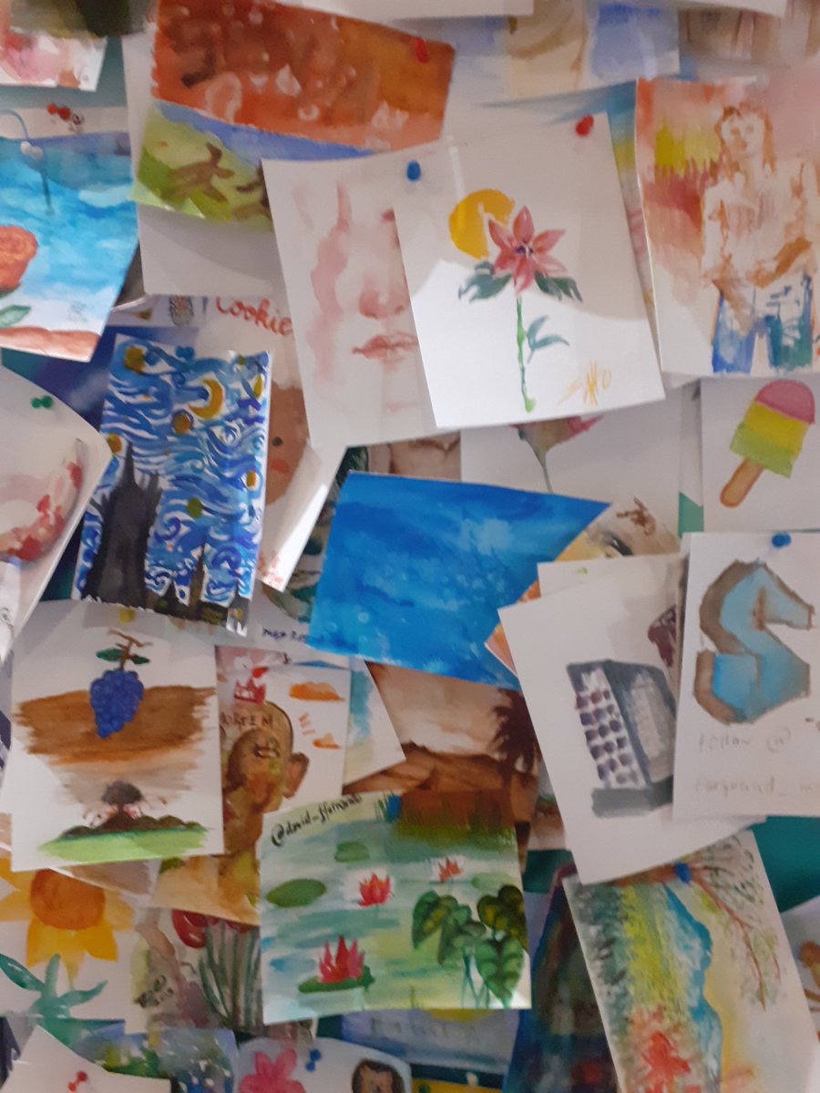 alodiaYAP's tweet photo. Watercolor is fun!!!! #artjogmmxix2019 https://t.co/zGRMPJH1Z9
