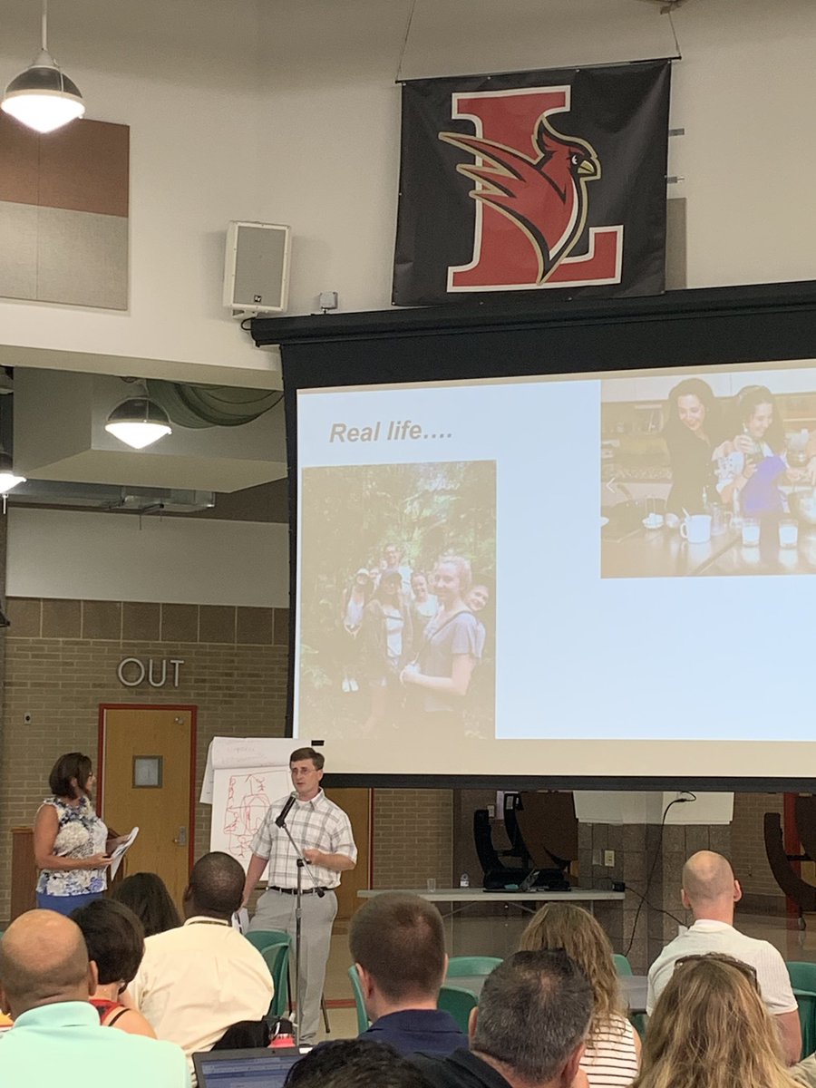2DrSCarter's tweet photo. How do we make our students more globally competent? @CCooperWWP and @jmbowes lead #MercerCountyLS Ignite Session on making student-centered, authentic learning experiences around global issues #WWPRSD https://t.co/Ld5fDFXVqj